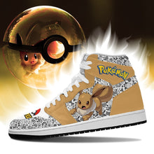 Load image into Gallery viewer, Eevee Shoes Boots Pokemon Anime Sneakers Air Jordan Shoes Sport Top Branding Trends 2020 Sneakers
