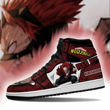 Load image into Gallery viewer, Eijiro Red Riot Shoes Boots Custom My Hero Academia Anime Sneakers Air Jordan Shoes Sport Top Branding Trends 2020 Sneakers

