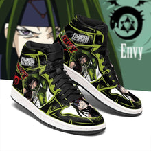 Load image into Gallery viewer, Envy Shoes Boots Fullmetal Alchemist Anime Sneakers Air Jordan Shoes Sport Sneakers
