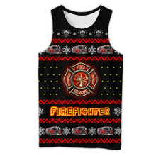 Load image into Gallery viewer, Firefighter Christmas 3D SUIT Hoodie 3D, Zip Hoodie 3D, T-Shirt 3D, Sweatshirt 3D, Short Pant 3D, Tank Top 3D
