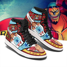 Load image into Gallery viewer, Franky Shoes Boots The Super Skill One Piece Anime Sneakers Air Jordan Shoes Sport Top Branding Trends 2020 Sneakers
