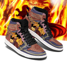 Load image into Gallery viewer, Fuegoleon Vermillion Shoes Black Clover Anime Sneakers Air Jordan Shoes Sport Top Branding Trends 2020 Sneakers
