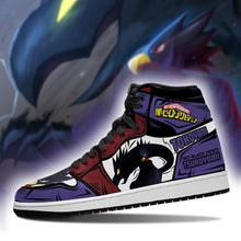 Load image into Gallery viewer, Fumikage Tsukuyomi Shoes Boots Custom My Hero Academia Anime Sneakers Air Jordan Shoes Sport Top Branding Trends 2020 Sneakers
