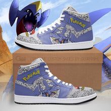 Load image into Gallery viewer, Garchomp Shoes Boots Cute Pokemon Anime Sneakers Air Jordan Shoes Sport Top Branding Trends 2020 Sneakers
