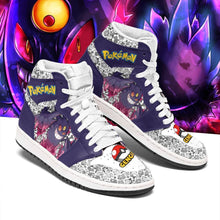 Load image into Gallery viewer, Gengar Shoes Boots Cute Pokemon Anime Sneakers Air Jordan Shoes Sport Top Branding Trends 2020 Sneakers
