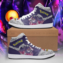 Load image into Gallery viewer, Gengar Shoes Boots Cute Pokemon Anime Sneakers Air Jordan Shoes Sport Top Branding Trends 2020 Sneakers
