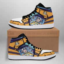 Load image into Gallery viewer, God Skypiea Enel Shoes Boots One Piece Anime Sneakers Air Jordan Shoes Sport Sneakers
