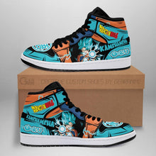 Load image into Gallery viewer, Goku Blue Dragon Ball Anime Sneakers Air Jordan Shoes Sport Top Branding Trends 2020 Sneakers
