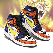 Load image into Gallery viewer, Goku Dragon Ball Z Anime Sneakers Air Jordan Shoes Sport Top Branding Trends 2020 Sneakers

