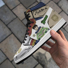 Load image into Gallery viewer, Golden Dawn Yuno Shoes Black Clover Anime Sneakers Air Jordan Shoes Sport Top Branding Trends 2020 Sneakers
