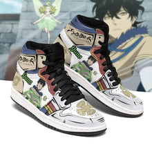 Load image into Gallery viewer, Golden Dawn Yuno Shoes Black Clover Anime Sneakers Air Jordan Shoes Sport Top Branding Trends 2020 Sneakers
