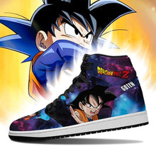 Load image into Gallery viewer, Goten Shoes Boots Galaxy Dragon Ball Z Anime Sneakers Air Jordan Shoes Sport Sneakers
