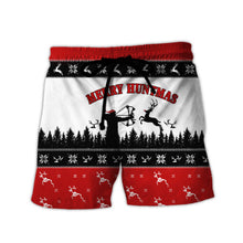 Load image into Gallery viewer, Hunting Christmas SUIT Hoodie 3D, Zip Hoodie 3D, T-Shirt 3D, Sweatshirt 3D, Short Pant 3D
