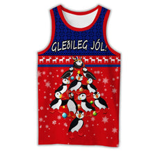 Load image into Gallery viewer, Icelandic Puffin Christmas 3D SUIT Hoodie 3D, Zip Hoodie 3D, T-Shirt 3D, Sweatshirt 3D, Short Pant 3D, Tank Top 3D
