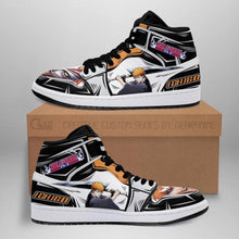 Load image into Gallery viewer, Ichigo Shoes Boots Bleach Anime Sneakers Air Jordan Shoes Sport Top Branding Trends 2020 Sneakers
