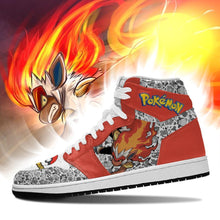 Load image into Gallery viewer, Infernape Shoes Boots Cute Pokemon Anime Sneakers Air Jordan Shoes Sport Top Branding Trends 2020 Sneakers
