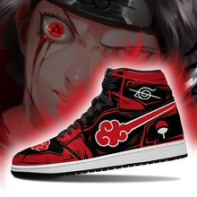 Load image into Gallery viewer, Itachi Akatsuki Symbol Naruto Anime Sneakers Air Jordan Shoes Sport Top Branding Trends 2020 Sneakers
