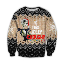 Load image into Gallery viewer, Jack Christmas SUIT Hoodie 3D, Zip Hoodie 3D, T-Shirt 3D, Sweatshirt 3D, Short Pant 3D
