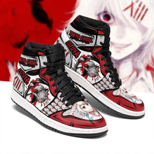 Load image into Gallery viewer, Juuzou Suzuya Custom Tokyo Ghoul Anime Sneakers Air Jordan Shoes Sport Top Branding Trends 2020 Sneakers
