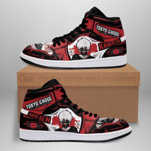 Load image into Gallery viewer, Ken Kaneki Custom Tokyo Ghoul Anime Sneakers Air Jordan Shoes Sport Top Branding Trends 2020 Sneakers
