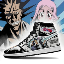 Load image into Gallery viewer, Kenpachi And Yachiru Shoes Boots Bleach Anime Sneakers Air Jordan Shoes Sport Top Branding Trends 2020 Sneakers
