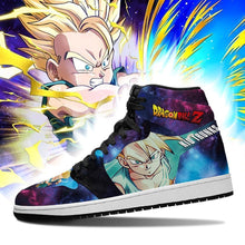 Load image into Gallery viewer, Kid Trunks Shoes Boots Galaxy Dragon Ball Z Anime Sneakers Air Jordan Shoes Sport Sneakers
