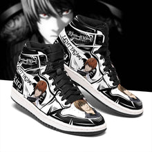 Load image into Gallery viewer, Light Yagami Shoes Boots Custom Death Note Anime Sneakers Air Jordan Shoes Sport Top Branding Trends 2020 Sneakers
