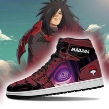 Load image into Gallery viewer, Madara Rinnegan Eye Naruto Anime Sneakers Air Jordan Shoes Sport Top Branding Trends 2020 Sneakers
