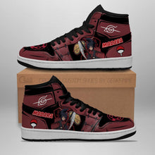 Load image into Gallery viewer, Madara Uchiha Shoes Fighting Naruto Anime Sneakers Air Jordan Shoes Sport Top Branding Trends 2020 Sneakers
