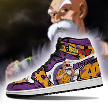 Load image into Gallery viewer, Master Roshi Shoes Boots Dragon Ball Super Anime Sneakers Air Jordan Shoes Sport Sneakers
