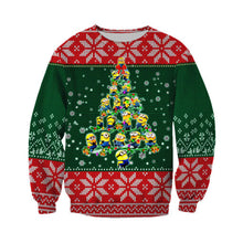Load image into Gallery viewer, Minion With Christmas SUIT Hoodie 3D, Zip Hoodie 3D, T-Shirt 3D, Sweatshirt 3D, Short Pant 3D
