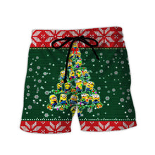 Load image into Gallery viewer, Minion With Christmas SUIT Hoodie 3D, Zip Hoodie 3D, T-Shirt 3D, Sweatshirt 3D, Short Pant 3D
