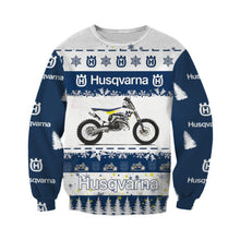 Load image into Gallery viewer, Motorcycles Christmas SUIT Hoodie 3D, Zip Hoodie 3D, T-Shirt 3D, Sweatshirt 3D, Short Pant 3D
