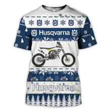 Load image into Gallery viewer, Motorcycles Christmas SUIT Hoodie 3D, Zip Hoodie 3D, T-Shirt 3D, Sweatshirt 3D, Short Pant 3D
