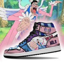Load image into Gallery viewer, Mr 2 Bon Clay Shoes Boots One Piece Anime Sneakers Air Jordan Shoes Sport Sneakers
