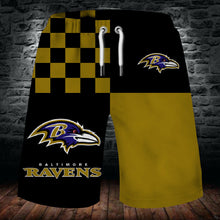 Load image into Gallery viewer, Baltimore Ravens Summer Beach Short Pants 3D Men Cool Shorts Swim Trunks

