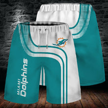 Load image into Gallery viewer, Miami Dolphins Summer Beach Short Pants 3D Men Cool Shorts Swim Trunks
