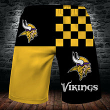 Load image into Gallery viewer, Minnesota Vikings Summer Beach Short Pants 3D Men Cool Shorts Swim Trunks
