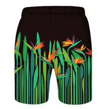 Load image into Gallery viewer, 2020 Summer  3D Leaf Print Beach Shorts Men&#39;s Cool Sport Short Pants 3D Swim Trunks
