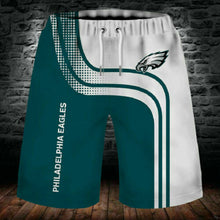 Load image into Gallery viewer, 2020 Summer Philadelphia Eagles  3D Beach Shorts Cool Short Pants 3D Swimming Trunks
