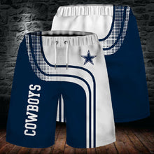 Load image into Gallery viewer, 2020 Summer Dallas Cowboys 3D Beach Shorts Cool Short Pants 3D Swimming Trunks
