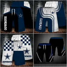 Load image into Gallery viewer, 2020 Summer Dallas Cowboys 3D Beach Shorts Cool Short Pants 3D Swimming Trunks
