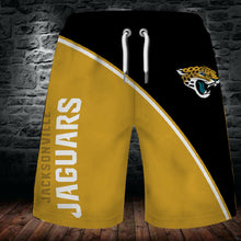 Load image into Gallery viewer, 2020 Jacksonville Jaguars Summer Beach Shorts Men&#39;s Cool Sport Short Pants 3D Swim Trunks
