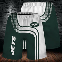 Load image into Gallery viewer, New York Jets 3D Summer Beach Sport Short Pants 3D Men Cool Shorts Swim Trunks
