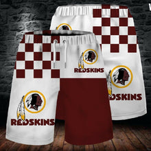 Load image into Gallery viewer, Washington Redskins Summer Beach Short Pants 3D Men Cool Shorts Swim Trunks
