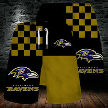 Load image into Gallery viewer, 2020 Summer Baltimore Ravens 3D Beach Shorts Cool Short Pants Swimming Trunks
